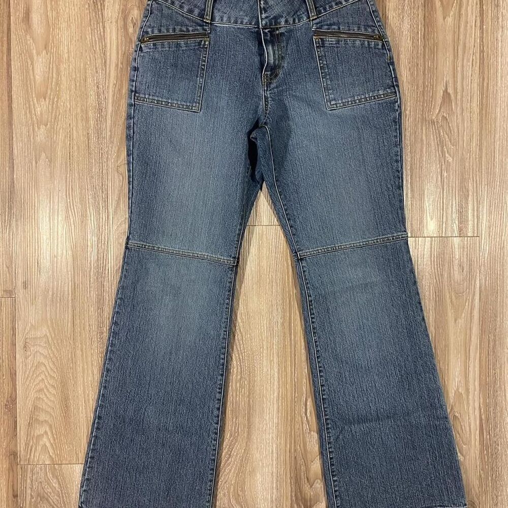 Mixit Women's Blue and Navy Jeans